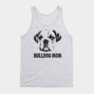 Bulldog Mom - Bulldog Dog Mom Tank Top